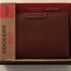 Tan Leather Dockers wallet